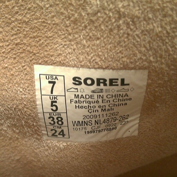 Sorel Tan Ankle Boots - Picture 2 of 13